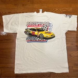 Vintage 1997 Brickyard 400 Racing T shirt size XL